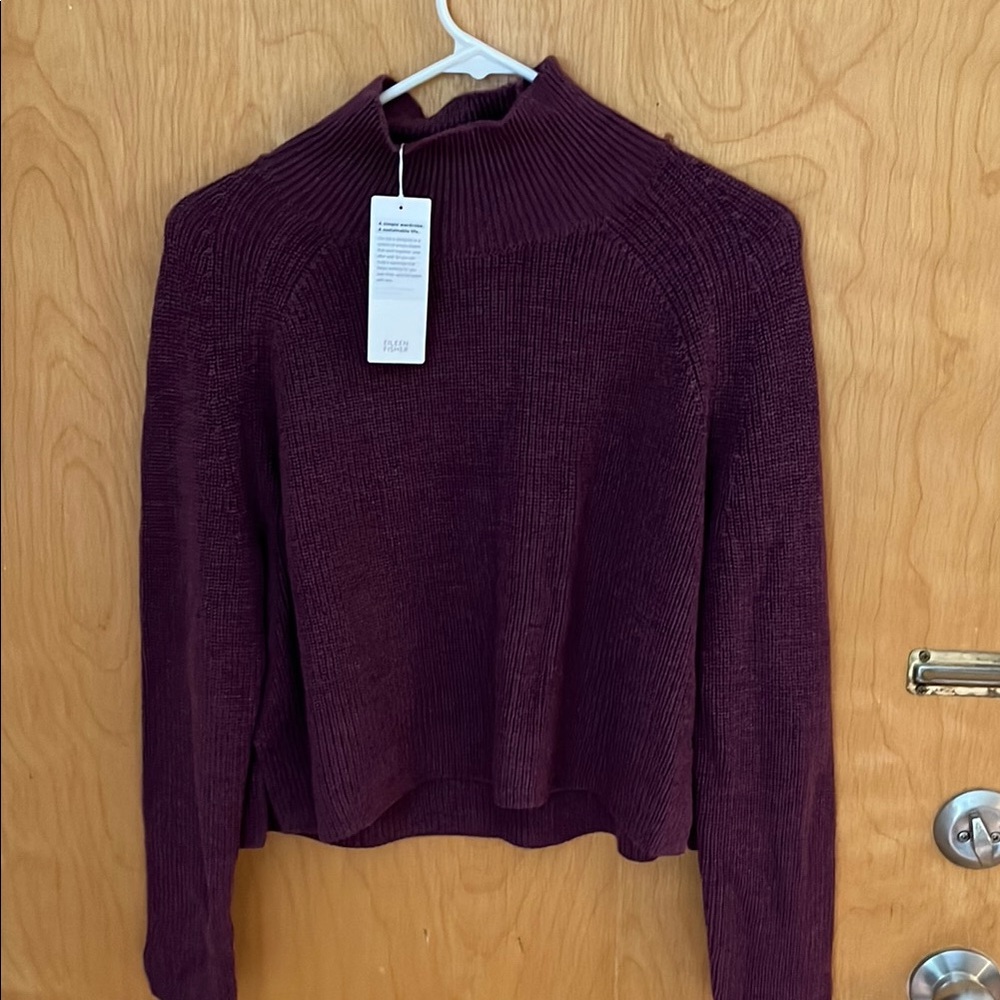 Eileen Fisher Rich Plum Sweater